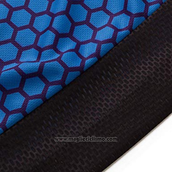 2019 Abbigliamento Ciclismo Coconut Ropamo Blu Bianco Manica Corta e Salopette